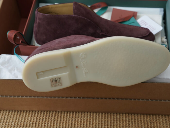 로로피아나 오픈 스웨이드 워크 앵클 부츠 와인 남성용 레플리카 미러급 SA급 S급 고퀄리티 최상급 하이엔드 신발 [남성] 9