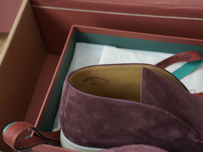 로로피아나 오픈 스웨이드 워크 앵클 부츠 와인 남성용 레플리카 미러급 SA급 S급 고퀄리티 최상급 하이엔드 신발 [남성] 7