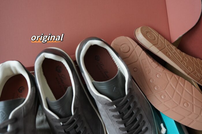 로로피아나 테니스 위크 스니커즈 스웨이드 다크 그레이 남성용 레플리카 미러급 SA급 S급 고퀄리티 최상급 하이엔드 신발 [남성] 9