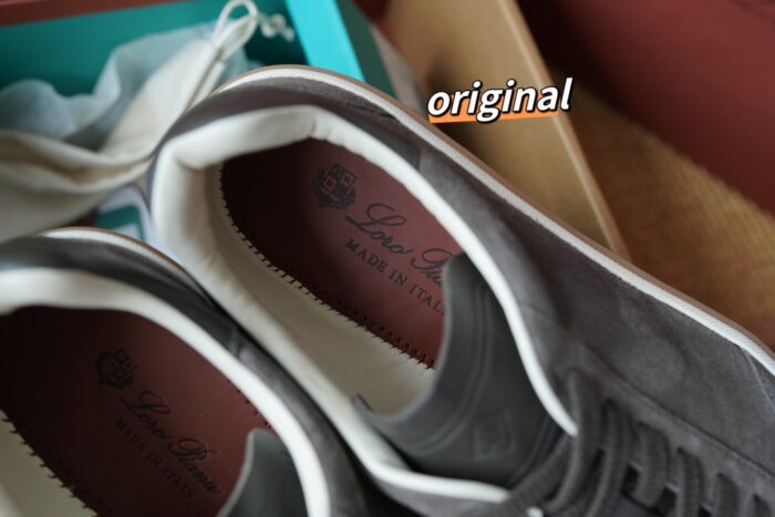 로로피아나 테니스 위크 스니커즈 스웨이드 다크 그레이 남성용 레플리카 미러급 SA급 S급 고퀄리티 최상급 하이엔드 신발 [남성] 11