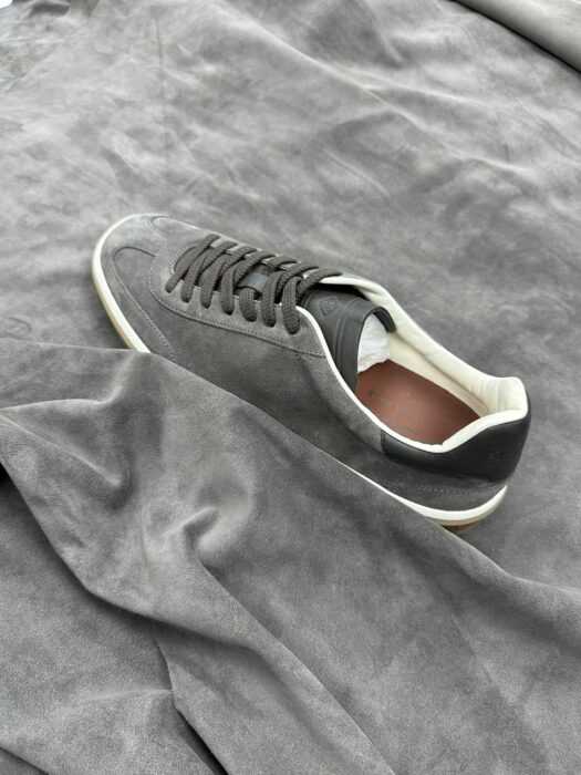 로로피아나 테니스 위크 스니커즈 스웨이드 다크 그레이 남성용 레플리카 미러급 SA급 S급 고퀄리티 최상급 하이엔드 신발 [남성] 3