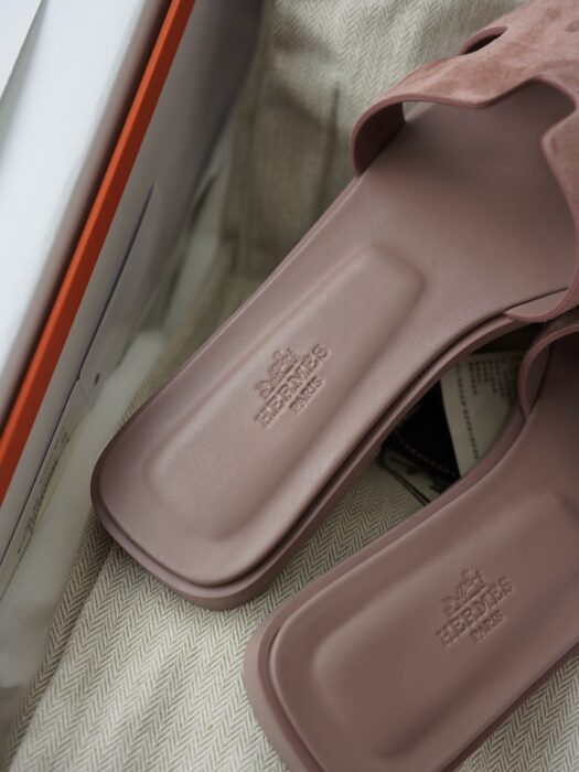 에르메스 오란 샌들 슬리퍼 스웨이드 브라운 레플리카 미러급 SA급 S급 고퀄리티 최상급 하이엔드 신발 [여성] 7