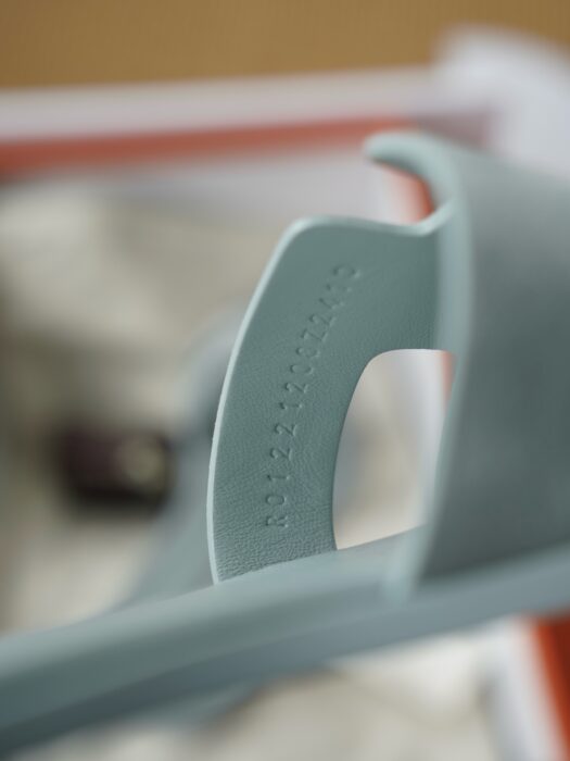 에르메스 오란 샌들 슬리퍼 스웨이드 라이트 남회색 레플리카 미러급 SA급 S급 고퀄리티 최상급 하이엔드 신발 [여성] 8