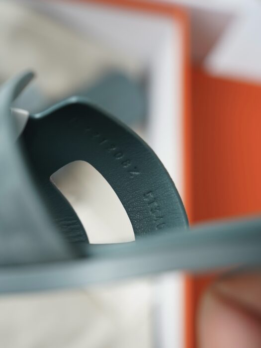 에르메스 오란 샌들 슬리퍼 스웨이드 청색 레플리카 미러급 SA급 S급 고퀄리티 최상급 하이엔드 신발 [여성] 8