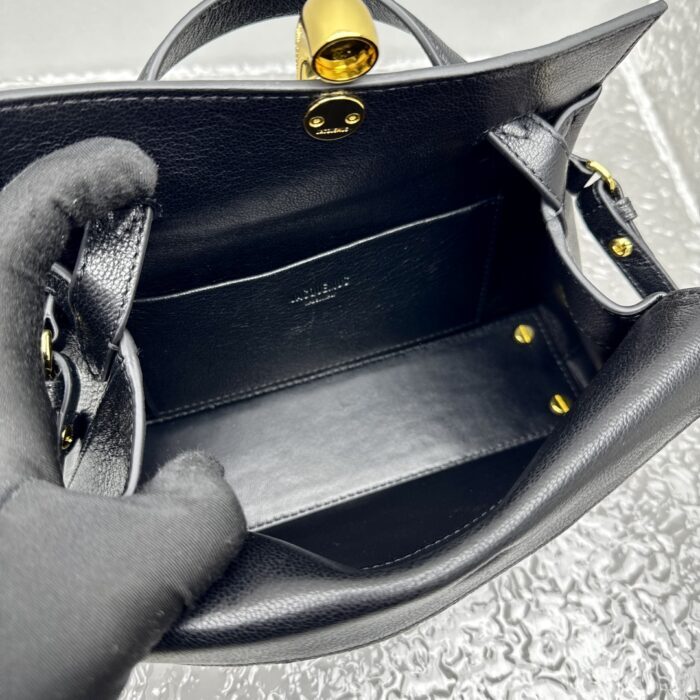 자크뮈스 탑 핸들 백 블랙 염소가죽 스몰 레플리카 미러급 SA급 S급 고퀄리티 최상급 하이엔드 가방 [여성] 2