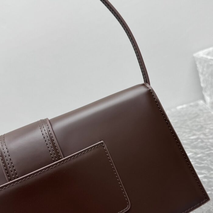 자크뮈스 르 밤비노 롱 플랩백 다크 브라운 금장 무광 KBZ 레플리카 미러급 SA급 S급 고퀄리티 최상급 하이엔드 가방 [여성] 11