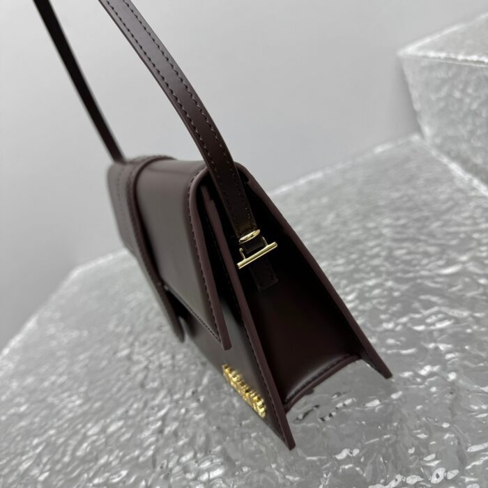 자크뮈스 르 밤비노 롱 플랩백 다크 브라운 금장 무광 KBZ 레플리카 미러급 SA급 S급 고퀄리티 최상급 하이엔드 가방 [여성] 9
