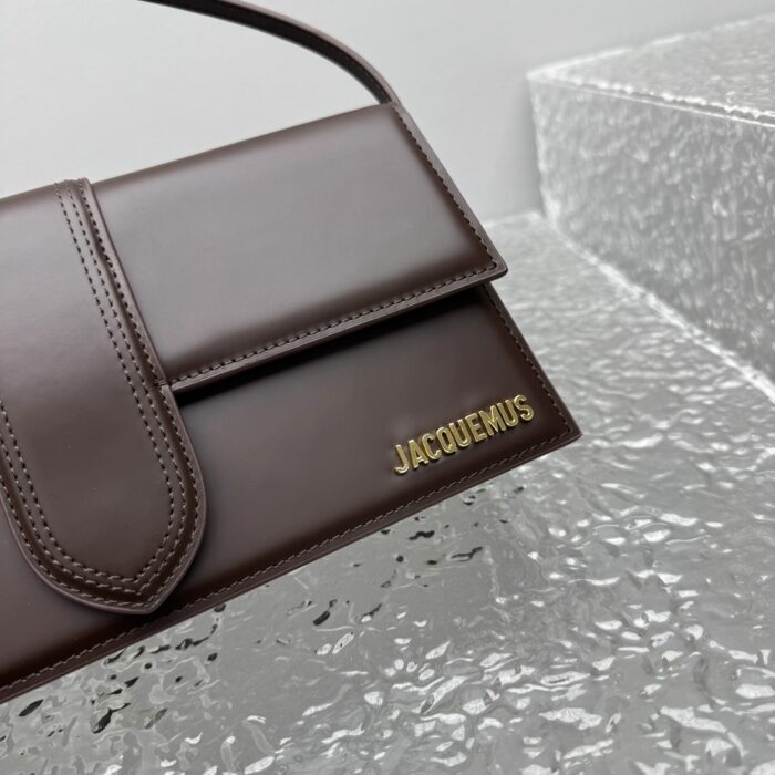 자크뮈스 르 밤비노 롱 플랩백 다크 브라운 금장 무광 KBZ 레플리카 미러급 SA급 S급 고퀄리티 최상급 하이엔드 가방 [여성] 10