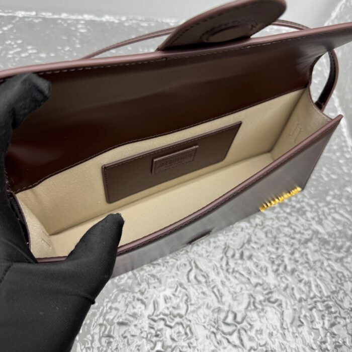 자크뮈스 르 밤비노 롱 플랩백 다크 브라운 금장 무광 KBZ 레플리카 미러급 SA급 S급 고퀄리티 최상급 하이엔드 가방 [여성] 4