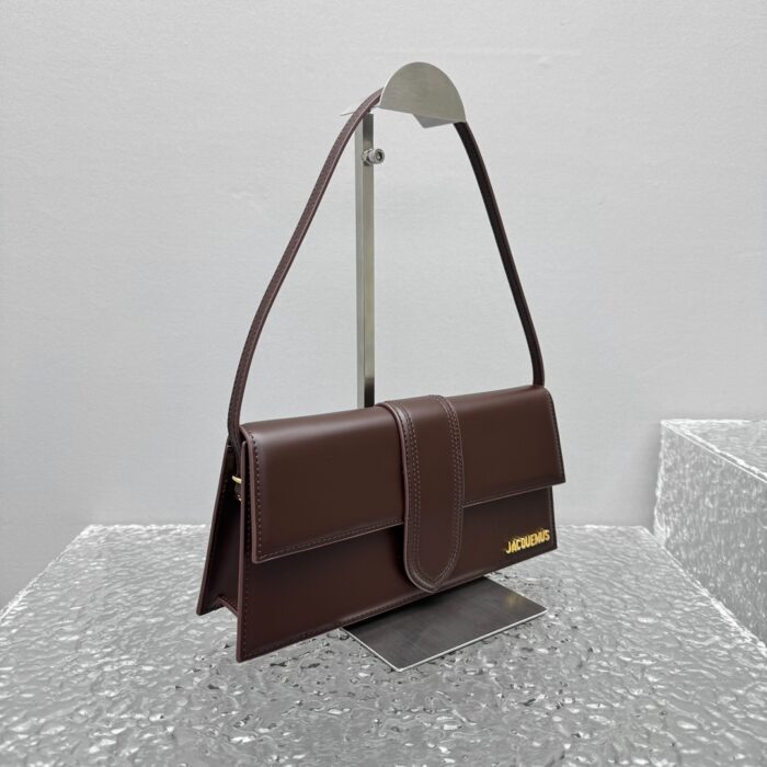 자크뮈스 르 밤비노 롱 플랩백 다크 브라운 금장 무광 KBZ 레플리카 미러급 SA급 S급 고퀄리티 최상급 하이엔드 가방 [여성] 7