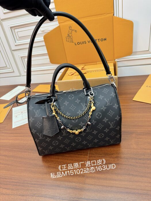 루이비통 스피디 소프트 30 모노그램 이클립스 블랙 M15102 레플리카 미러급 SA급 S급 고퀄리티 최상급 하이엔드 가방 [여성] 3