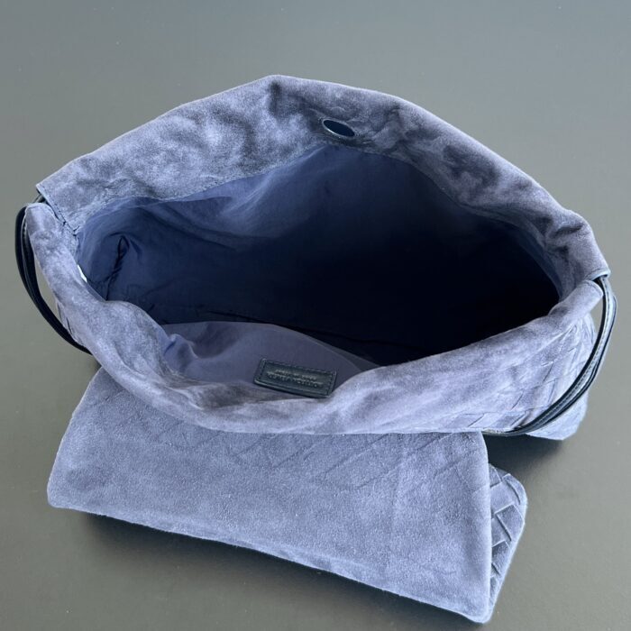 보테가베네타 스웨이드 더스트백 블루 857657 레플리카 미러급 SA급 S급 고퀄리티 최상급 하이엔드 가방 [여성] 3