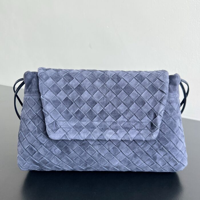 보테가베네타 스웨이드 더스트백 블루 857657 레플리카 미러급 SA급 S급 고퀄리티 최상급 하이엔드 가방 [여성] 4