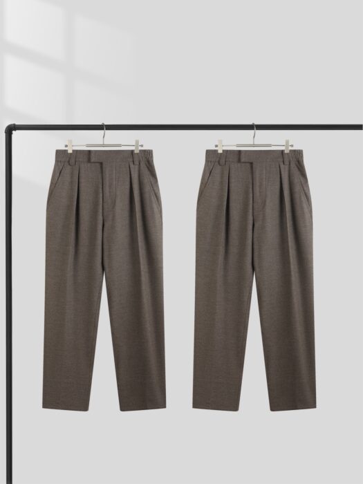 로로피아나 베이직 양털혼방 팬츠 양복 하의 브라운 레플리카 미러급 SA급 S급 고퀄리티 하이엔드 최상급 의류 [남성]