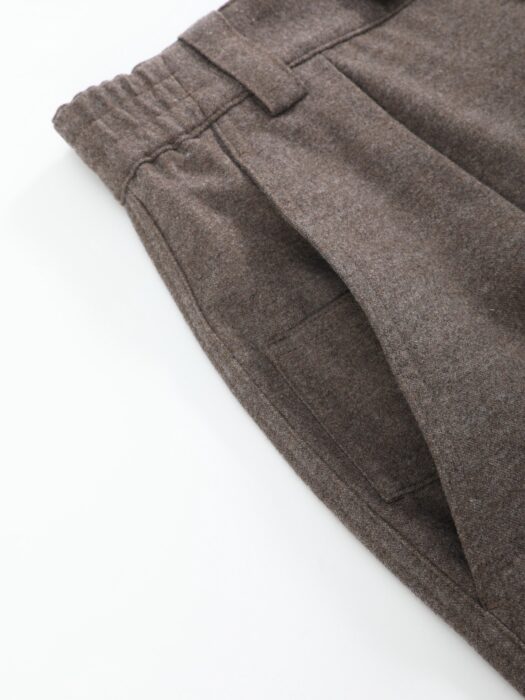 로로피아나 베이직 양털혼방 팬츠 양복 하의 브라운 레플리카 미러급 SA급 S급 고퀄리티 하이엔드 최상급 의류 [남성] 8