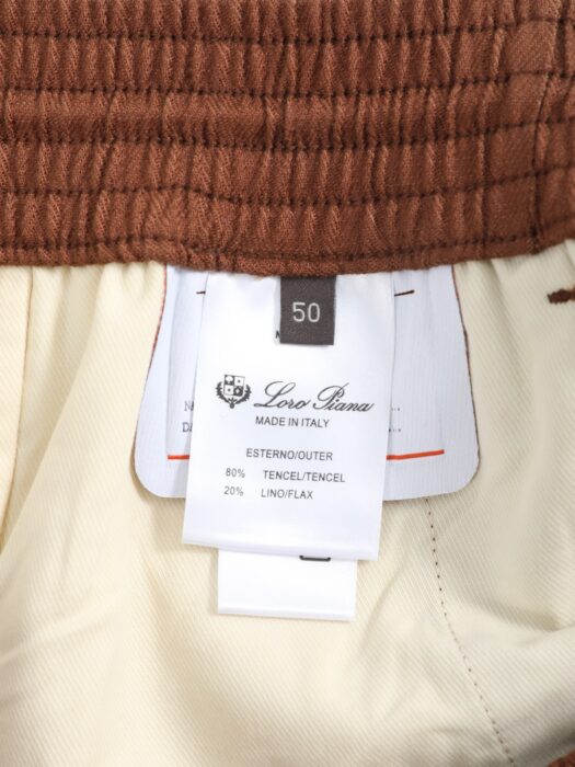 로로피아나 캐쥬얼 아마 팬츠 적갈색 레플리카 미러급 SA급 S급 고퀄리티 하이엔드 최상급 의류 [남성] 11