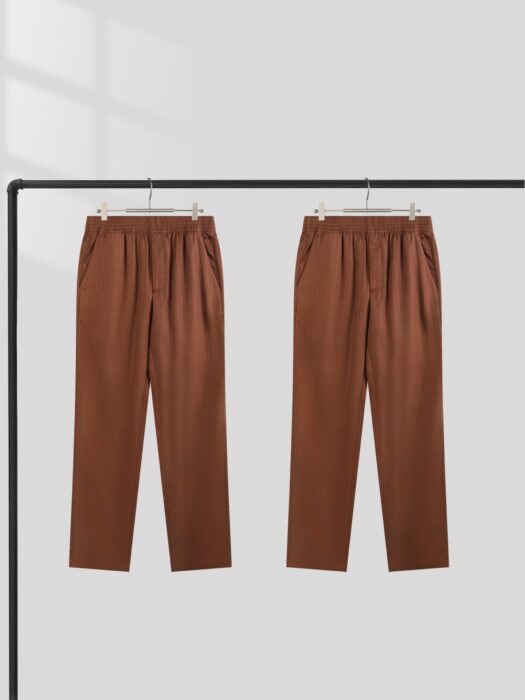 로로피아나 캐쥬얼 아마 팬츠 적갈색 레플리카 미러급 SA급 S급 고퀄리티 하이엔드 최상급 의류 [남성] 2