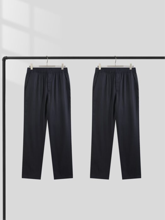 로로피아나 캐쥬얼 아마 팬츠 블랙 레플리카 미러급 SA급 S급 고퀄리티 하이엔드 최상급 의류 [남성]