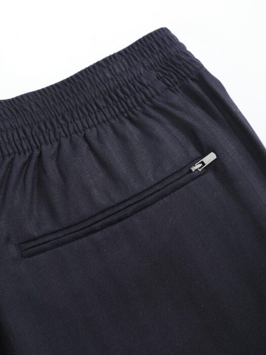 로로피아나 캐쥬얼 아마 팬츠 블랙 레플리카 미러급 SA급 S급 고퀄리티 하이엔드 최상급 의류 [남성] 7