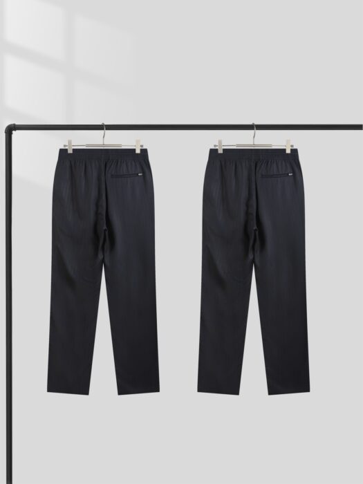 로로피아나 캐쥬얼 아마 팬츠 블랙 레플리카 미러급 SA급 S급 고퀄리티 하이엔드 최상급 의류 [남성] 2