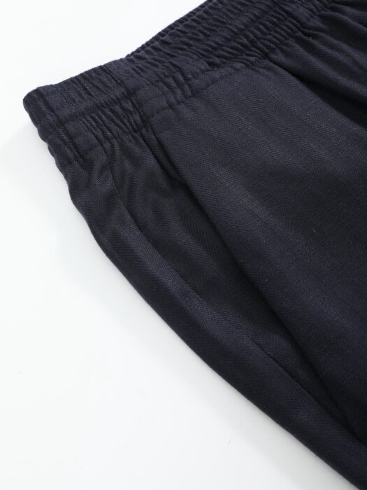 로로피아나 캐쥬얼 아마 팬츠 블랙 레플리카 미러급 SA급 S급 고퀄리티 하이엔드 최상급 의류 [남성] 6