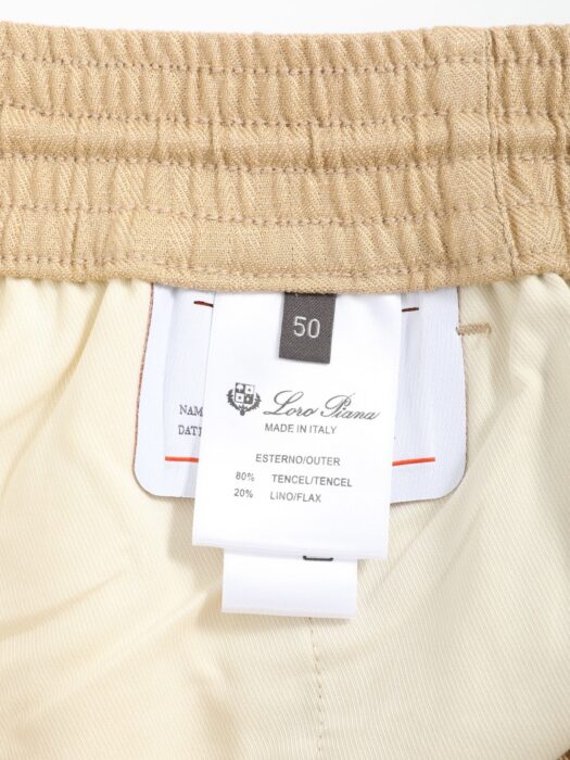 로로피아나 캐쥬얼 아마 팬츠 베이지 레플리카 미러급 SA급 S급 고퀄리티 하이엔드 최상급 의류 [남성] 12