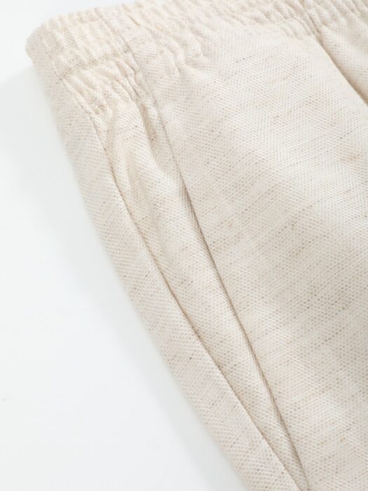 로로피아나 캐쥬얼 아마 팬츠 화이트 레플리카 미러급 SA급 S급 고퀄리티 하이엔드 최상급 의류 [남성] 7