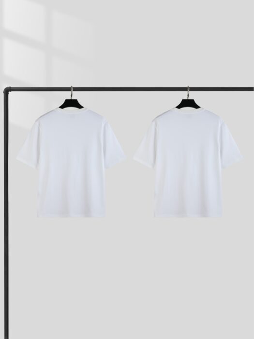 에르메스 H Cheval 순색 반팔티 화이트 레플리카 미러급 SA급 S급 고퀄리티 하이엔드 최상급 의류 [남성여성공용] 4