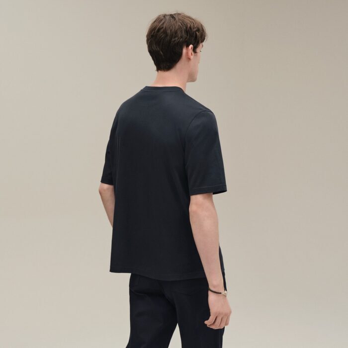 에르메스 H Cheval 순색 반팔티 블랙 레플리카 미러급 SA급 S급 고퀄리티 하이엔드 최상급 의류 [남성여성공용] 2