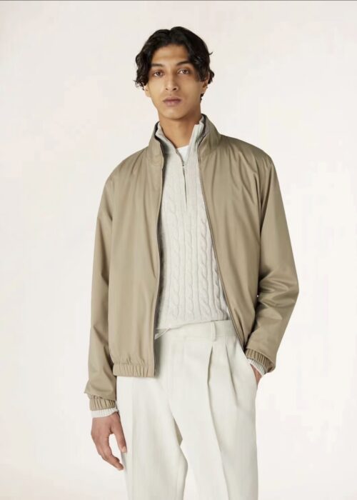 로로피아나 Windmate 리버시블 봄버자켓 양면 카키 레플리카 미러급 SA급 S급 고퀄리티 하이엔드 최상급 의류 [남성]