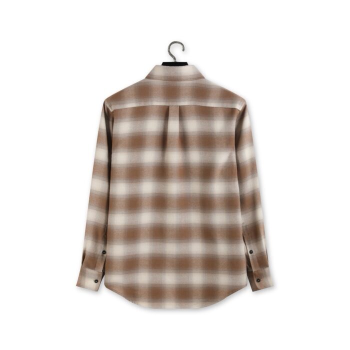 로로피아나 체크 긴팔 셔츠 브라운 레플리카 미러급 SA급 S급 고퀄리티 하이엔드 최상급 의류 [남성여성공용] 6