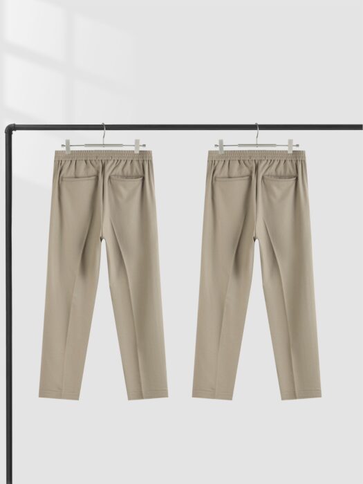 제냐 베이직 단색 캐쥬얼 팬츠 양복 하의 베이지 레플리카 미러급 SA급 S급 고퀄리티 하이엔드 최상급 의류 [남성] 2