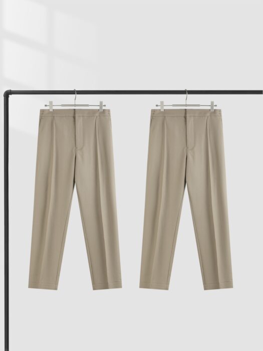 제냐 베이직 단색 캐쥬얼 팬츠 양복 하의 베이지 레플리카 미러급 SA급 S급 고퀄리티 하이엔드 최상급 의류 [남성] 3