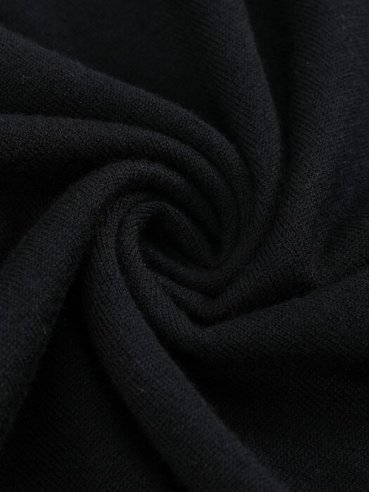 로로피아나 면양털 단색 크루넥 니트 블랙 레플리카 미러급 SA급 S급 고퀄리티 하이엔드 최상급 의류 [남성] 7