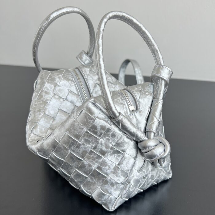 보테가베네타 탑 핸들 루프 백 빈티지 실버 796615 레플리카 미러급 SA급 S급 고퀄리티 최상급 하이엔드 가방 [여성] 4