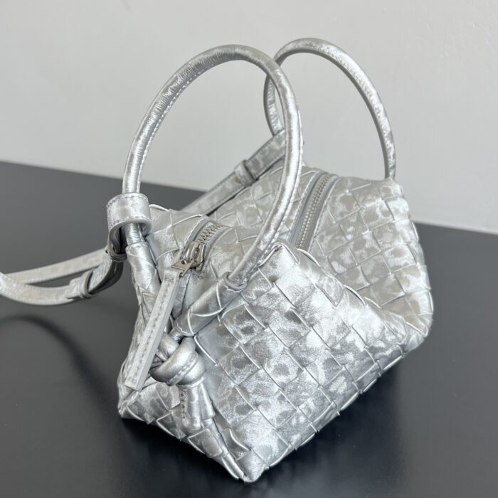 보테가베네타 탑 핸들 루프 백 빈티지 실버 796615 레플리카 미러급 SA급 S급 고퀄리티 최상급 하이엔드 가방 [여성] 5