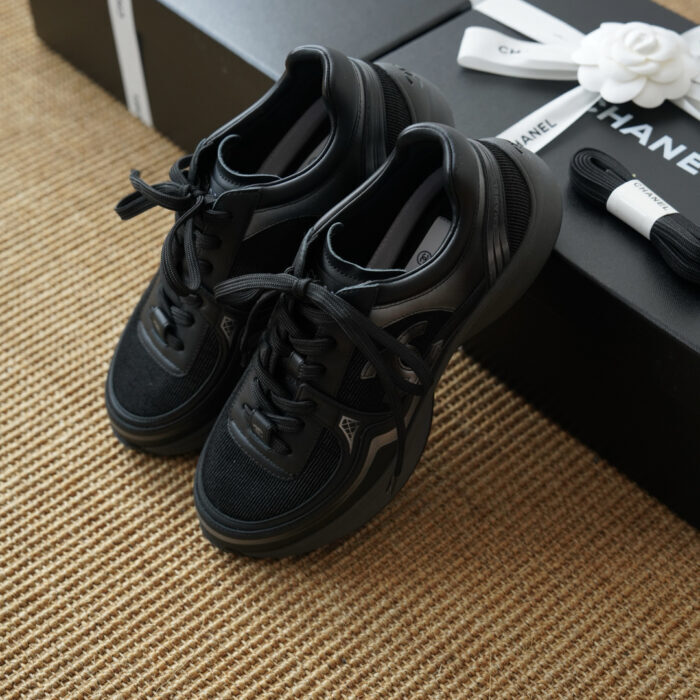 샤넬 26C 그라데이션 CC로고 스니커즈 블랙 여성용 레플리카 미러급 SA급 S급 고퀄리티 최상급 하이엔드 신발 [여성] 9