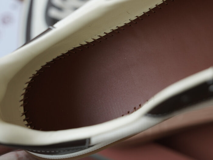 로로피아나 레더 트리밍 스니커즈 다크 브라운 남성용 레플리카 미러급 SA급 S급 고퀄리티 최상급 하이엔드 신발 [남성] 20