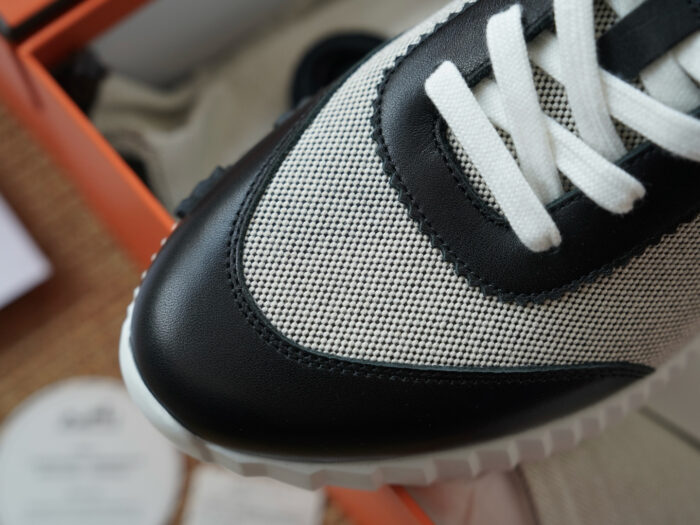 에르메스 바운싱 스니커즈 블랙 브라운 H 남성용 레플리카 미러급 SA급 S급 고퀄리티 최상급 하이엔드 신발 [남성] 10