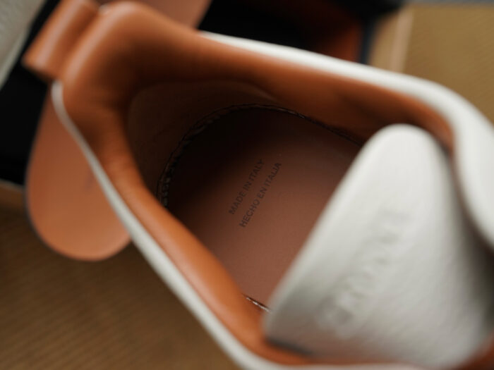 제냐 트리플 스티치 TM 스니커즈 화이트 브라운 남성용 레플리카 미러급 SA급 S급 고퀄리티 최상급 하이엔드 신발 [남성] 8