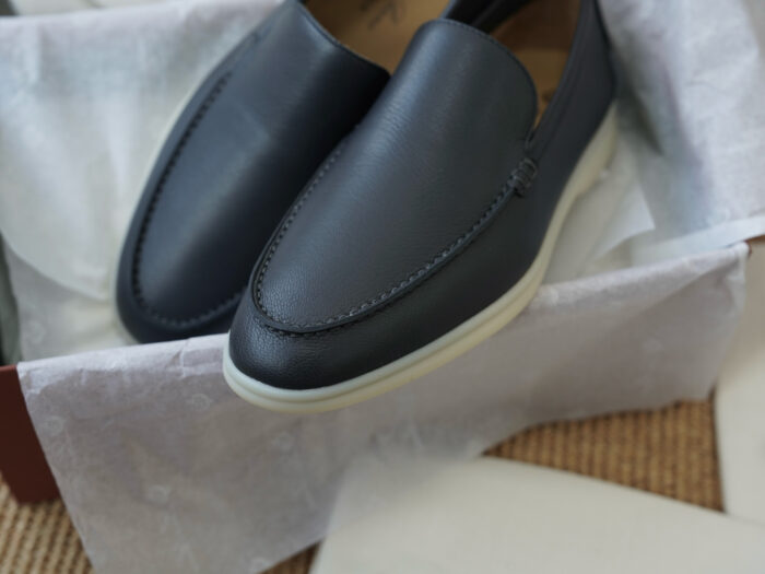 로로피아나 썸머 워크 레더 블랙 로퍼 남성용 레플리카 미러급 SA급 S급 고퀄리티 최상급 하이엔드 신발 [남성] 5