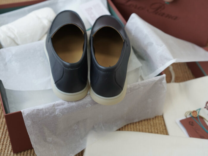 로로피아나 썸머 워크 레더 블랙 로퍼 남성용 레플리카 미러급 SA급 S급 고퀄리티 최상급 하이엔드 신발 [남성] 6