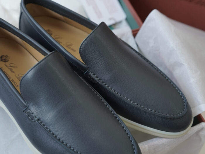 로로피아나 썸머 워크 레더 블랙 로퍼 남성용 레플리카 미러급 SA급 S급 고퀄리티 최상급 하이엔드 신발 [남성] 10