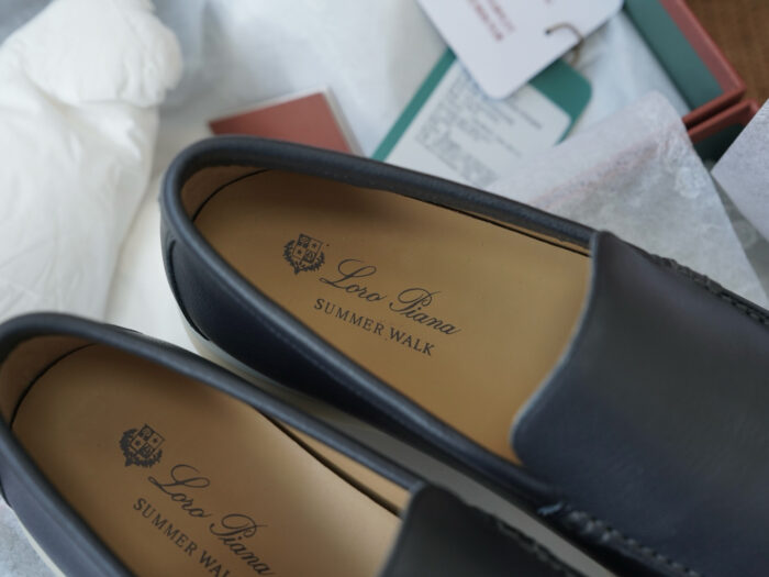 로로피아나 썸머 워크 레더 블랙 로퍼 남성용 레플리카 미러급 SA급 S급 고퀄리티 최상급 하이엔드 신발 [남성] 18