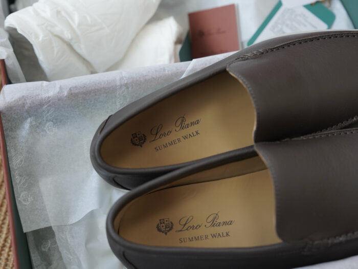 로로피아나 썸머 워크 레더 다크 브라운 로퍼 남성용 레플리카 미러급 SA급 S급 고퀄리티 최상급 하이엔드 신발 [남성] 12