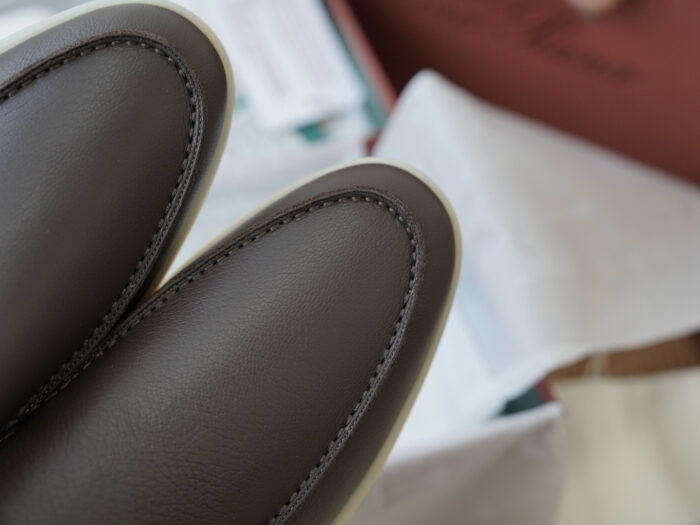 로로피아나 썸머 워크 레더 다크 브라운 로퍼 남성용 레플리카 미러급 SA급 S급 고퀄리티 최상급 하이엔드 신발 [남성] 6