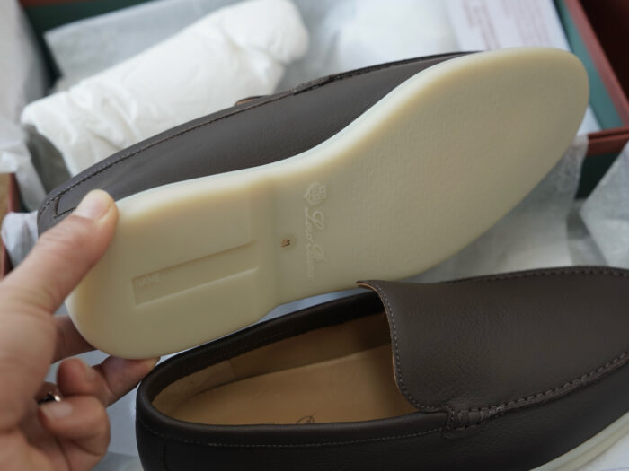 로로피아나 썸머 워크 레더 다크 브라운 로퍼 남성용 레플리카 미러급 SA급 S급 고퀄리티 최상급 하이엔드 신발 [남성] 15