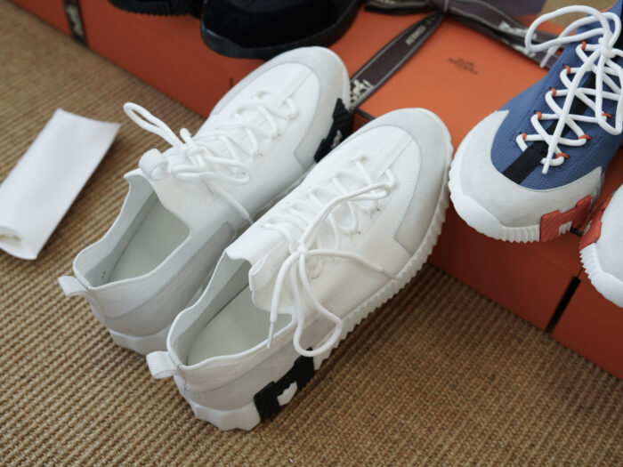 에르메스 리프트 슬립온 스니커즈 화이트 블랙 남성용 레플리카 미러급 SA급 S급 고퀄리티 최상급 하이엔드 신발 [남성] 2