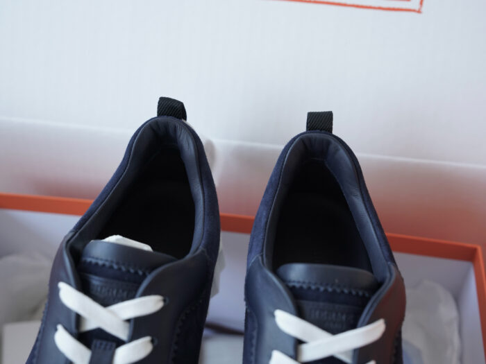 에르메스 바운싱 스니커즈 네이비 블랙 H 남성용 레플리카 미러급 SA급 S급 고퀄리티 최상급 하이엔드 신발 [남성] 9