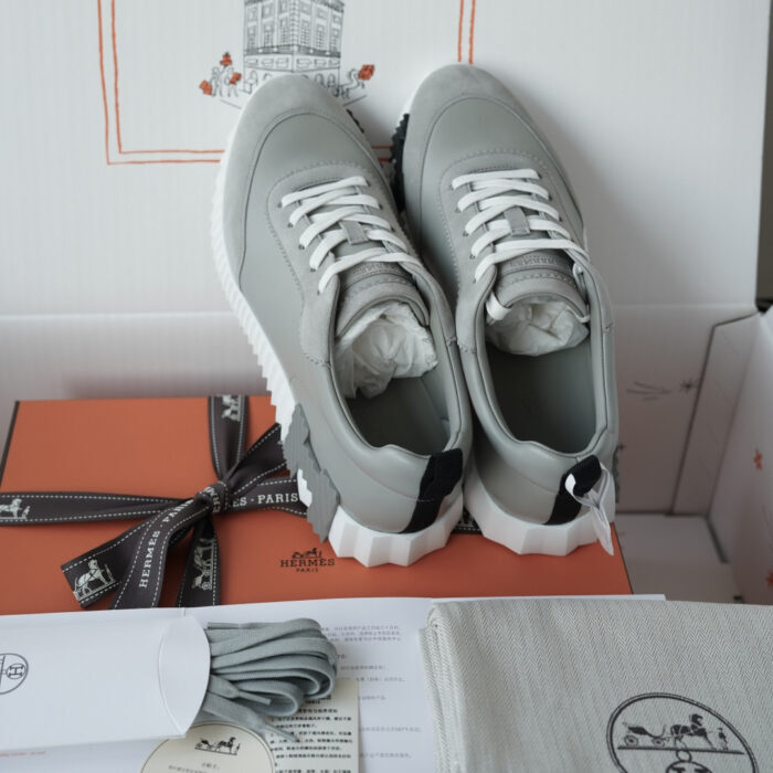 에르메스 바운싱 스니커즈 그레이 H 남성용 레플리카 미러급 SA급 S급 고퀄리티 최상급 하이엔드 신발 [남성] 5